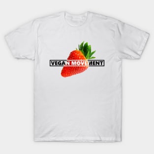 Vegan Movement Strawberry T-Shirt